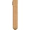 Ekena Millwork Olympic Arts and Crafts Smooth Bracket w/ Offset Brace, Western Red Cedar, 7 1/2"W x 46"D x 46"H BKT0806X46X46OLY03SWR - alternate 4